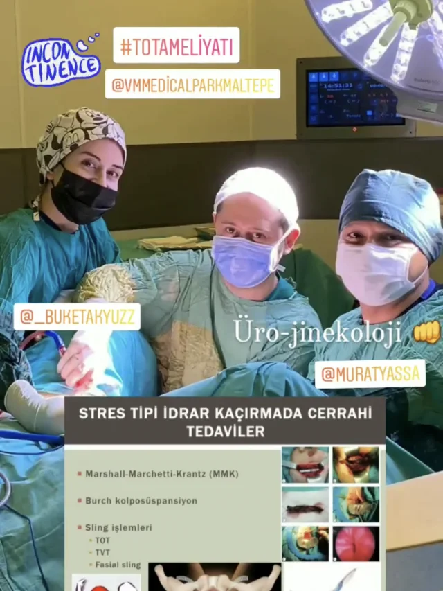 İdrar Kaçırma Op.