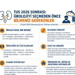 TUS 2026 Sonrası; Ürolojiyi Seçmeden Önce Bilmeniz Gerekenler